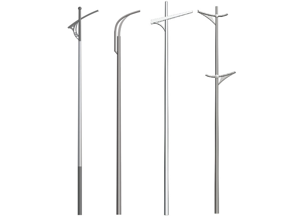 Street light pole illustration